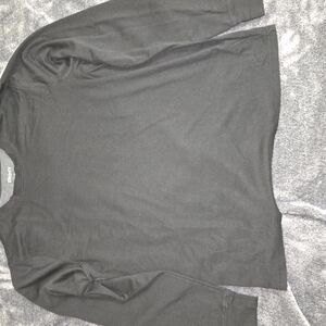 DKNY Black Long Sleeve Top